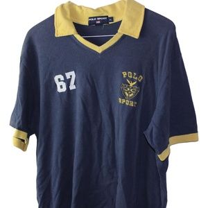 Polo Sport Ralph Lauren Rugby Varsity 67 Navy Blue